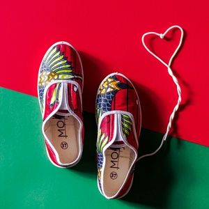 African Print Shoes